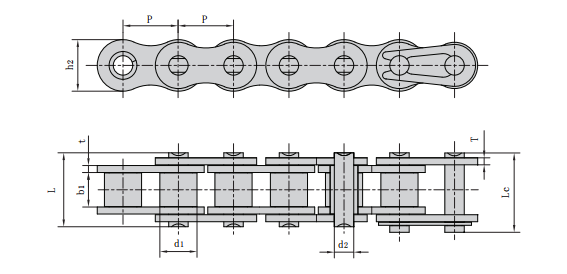 <font color='red'>24BH</font>F5_非標重載鏈條<font color='red'>24BH</font>F5規